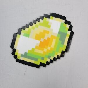 Shiny Stone Perler Bead Pixel Art